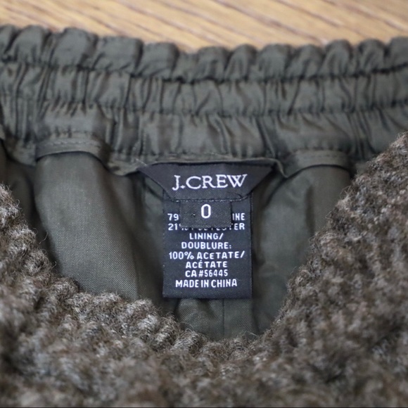 \J. Crew\• Leather-Tipped Bell Skirt - Picture 10 of 13